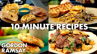 10 Minute Recipes  Gordon Ramsay [upl. by Ricca849]