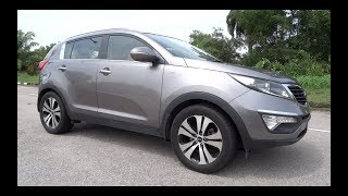 2013 Kia Sportage 20 AWD StartUp and Full Vehicle Tour [upl. by Irahcaz]