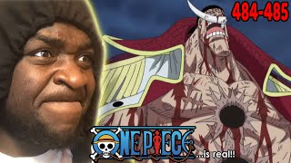 THE ONE PIECE IS REAL  One Piece Episodes 484485 REACTION [upl. by Fita]