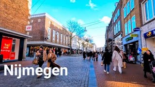 Nijmegen City Center Netherlands 4K [upl. by Etteuqram]