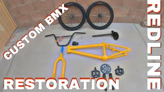 REDLINE CUSTOM BMX RESTORATION [upl. by Avi]