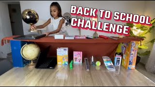 BACK TO SCHOOL CHALLENGE  Cest lheure de la rentrée [upl. by Avis]