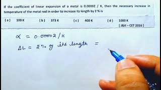 Elasticity Physics  Class 11  Pyq  mechanical properties If the coefficient of linear NeetJee [upl. by Marra454]