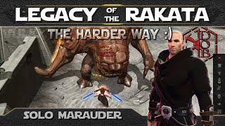 SWTOR  SOLO Legacy of the Rakata Marauder 55   The Harder Way  Boss Fights Only [upl. by Nodnorb]