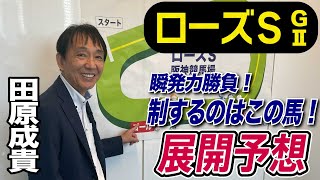 【ローズS2023】田原成貴が展開予想 秋華賞トライアル！瞬発力勝負の本命は…？《東スポ競馬ニュース》 [upl. by Piane]