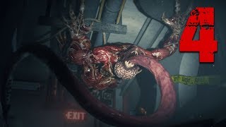 Showdown With The Licker  Resident Evil 2 Remake Full Walkthrough Part 4 RE2 Leon [upl. by Anitnatsnoc]