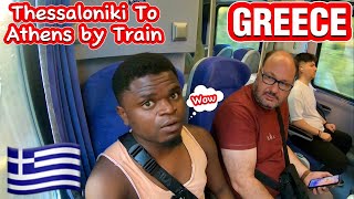 How I Was Treated Inside Greek Train Thessaloniki To Athens [upl. by Ymmas]