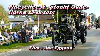 Flaeijelfeest optocht Oudehorne 28 09 2024 [upl. by Naahs674]