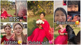 SUPRIYA LE AATII IRRITATE GARYO  HOME SHOOT BTS VLOG  Friends Reaction😍  it’s me Muskan [upl. by Elyrad]