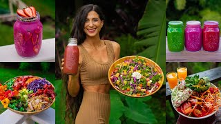 How to Eat a Raw Vegan Diet Naturally 🍓 Simple Recipes for Beginners  Easy Transition Tips 🍉 [upl. by Epolenep167]