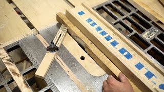 Milling Rough Lumber Flat And Square Without A Jointer [upl. by Tiat]