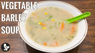 Healthy Vegetable Barley Soup  Healthy Barley Soup for Weight Loss  Hearty Recipes [upl. by Annayr]