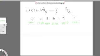 Hexadecimal to octal conversion [upl. by Hoag]