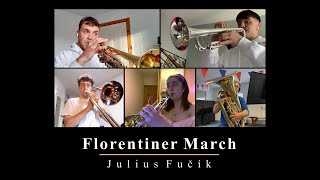 Florentiner March Brass Quintet  Julius Fučik  Vox Amicum Brass [upl. by Norby]