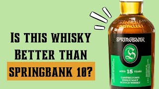 Springbank 15  Whisky Review  TravelandBrews Whisky Review [upl. by Mohn505]