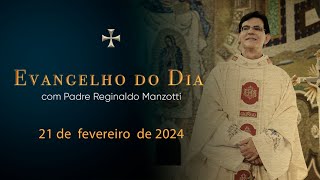 EVANGELHO DO DIA  21022024  Lc 112932  PadreManzottiOficial [upl. by Acissey]