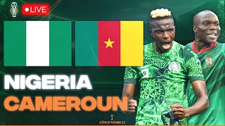 🔴🇳🇬🇨🇲 NIGERIA  CAMEROUN LIVE  🚨GROS CHOC EN 8EME ENTRE LES SUPER EAGLES ET LES LIONS  CAN 2024 [upl. by Yrannav386]