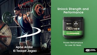 Haan Hai Taaqat ft Gurmeet Choudhary  100 Creatine Monohydrate [upl. by Eelram]