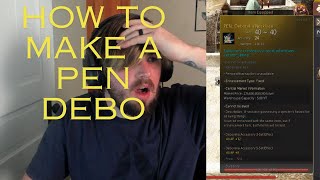 BLACK DESERT ONLINE HOW TO MAKE A PEN DEBO NECK STARTING WITH 0 STACK [upl. by Yespmed]