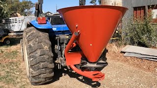 I Bought a Tractor Supply 3 Point Spreader The Good The Bad and What I’m Doing With It [upl. by Carri]