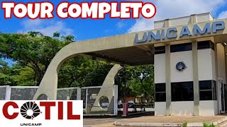 TOUR PELO COTILUNICAMP  MOSTRANDO CADA CANTINHO DA ESCOLA [upl. by Doownelg]