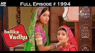 Balika Vadhu  8th September 2015  बालिका वधु  Full Episode HD [upl. by Elurd]