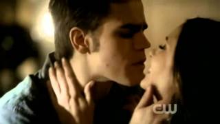 The Vampire Diaries Stefan amp Elena Are Late For School [upl. by Akinnor]