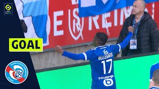 Goal JeanRicner BELLEGARDE 69  RCSA STADE DE REIMS  RC STRASBOURG ALSACE 11 2122 [upl. by Johppah709]