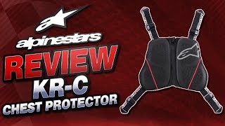 Alpinestars Nucleon KRC Chest Protector Review from Sportbiketrackgearcom [upl. by Madonia376]