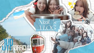 NiziU LOG NiziUs BUSAN VLOG 1 [upl. by Eneleahs]