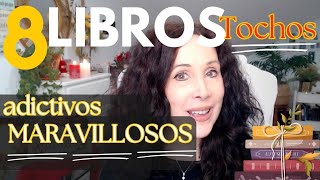 8 libros LARGOS y ADICTIVOS 📚mis 8 TOCHOS favoritos [upl. by Gennie546]