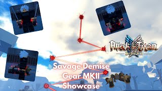 Savage Demise Gear MKII Showcase  Untitled Attack On Titan Christmas Update [upl. by Olinad]