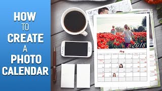 How to Create Your Own Photo Calendar  The Complete Video Guide [upl. by Skcirdnek]