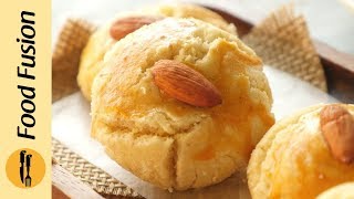 Nan khatai recipe without oven Almond By Food Fusion [upl. by Sigsmond49]