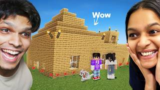 Finally New Ghar Ban Gaya Minecraft Mein 😍 [upl. by Aelahs]