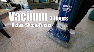 Vacuum Cleaner Sound and Video 3 Hours  Relax Focus Sleep ASMR [upl. by Malissia]