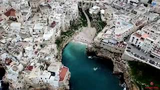 Polignano a Mare  DJI Mavic Pro aerial footage 4K [upl. by Bodrogi]