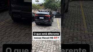 O que está diferente nesse Haval H6 GT [upl. by Dyrrej]