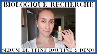 Biologique Recherche Serum De Teint Routine amp Demo [upl. by Unhsiv658]