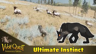 By Instinct Alone  WolfQuest Ultimate Instinct 1 [upl. by Anaeda188]