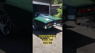 Buick riviera boat tail 455 v8 cars musclecars carshow [upl. by Enimisaj632]