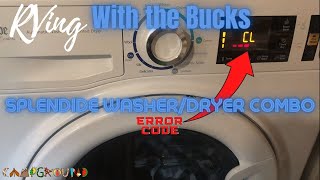 Splendide Washer error code CL how to fix [upl. by Toma]