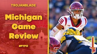 quotDamn Proud Of This Teamquot  USC  Michigan Game Review [upl. by Otter]