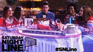 Saturday Night Line SNLs Vanessa Bayer and Sasheer Zamata Play Its A Wrap [upl. by Ahrens]