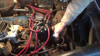 Pertronix Distributor Flame Thrower II Install  Ford 360  1972 F250 [upl. by Notfol]