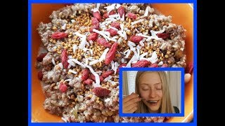 Rawfood gröt med frön recept vegan paleo amp lchf vänligt [upl. by Jacobah]