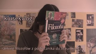 tier list filozofow z podrecznika 2 [upl. by Anoel]