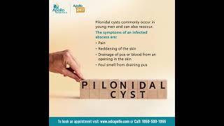 What does a Pilonidal Cyst look like  Apollo Hospitals [upl. by Mur259]