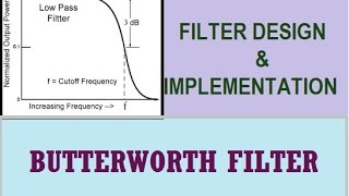 Butterworth filter approximation part Icalculation of order of filter [upl. by Bellina]