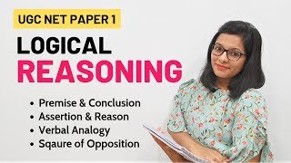 NTA UGC NET Paper 1 Logical Reasoning Crash Course [upl. by Attiuqehs]